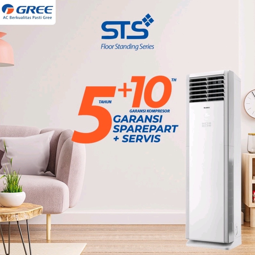 AC GREE FLOOR STANDING 2 PK - GVC 18 STS
