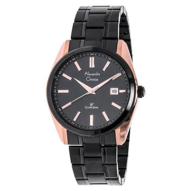 ALEXANDRE CHRISTIE PRIA AC 8514 MD ORIGINAL ( BLACK ROSEGOLD )