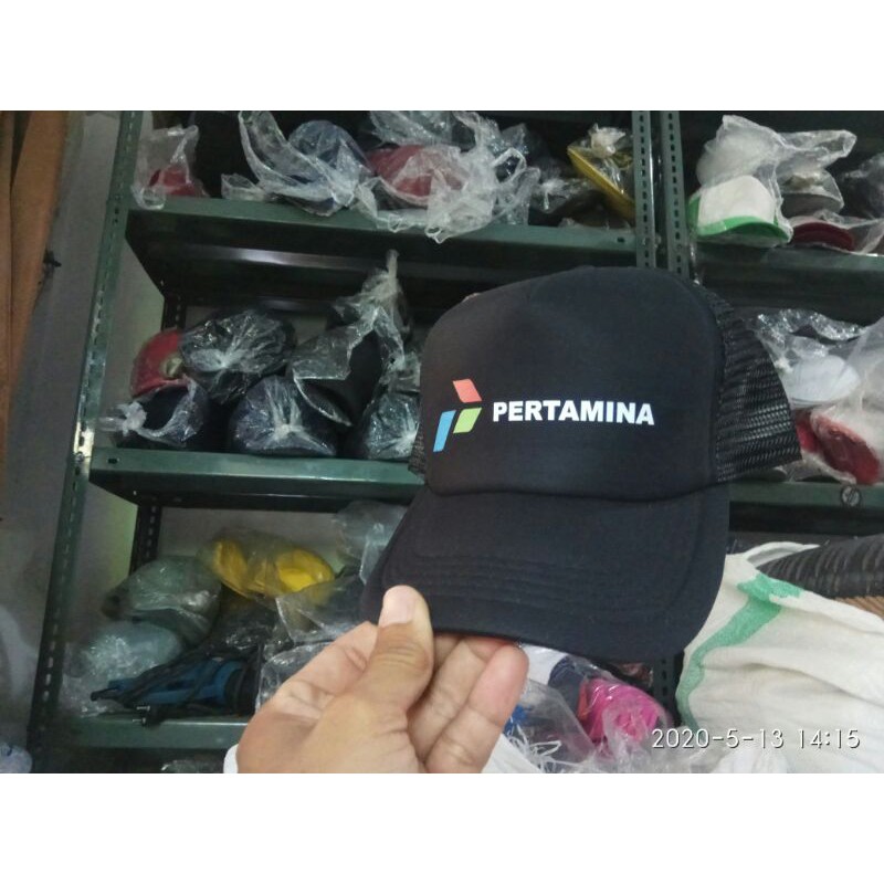 TOPI TRUCKER PERTAMINA