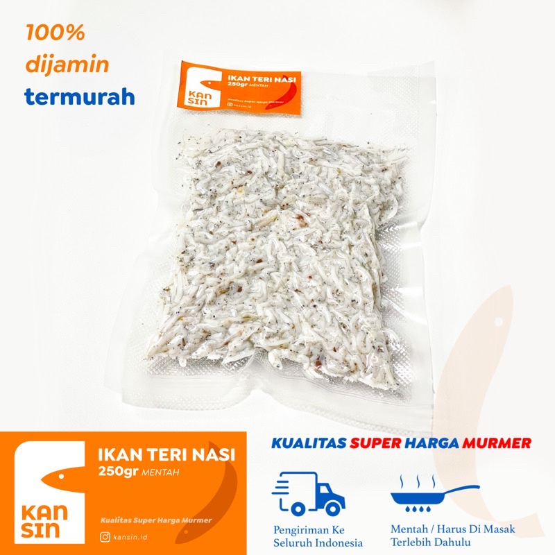 

Ikan Teri Nasi Medan SUPER 250 gr