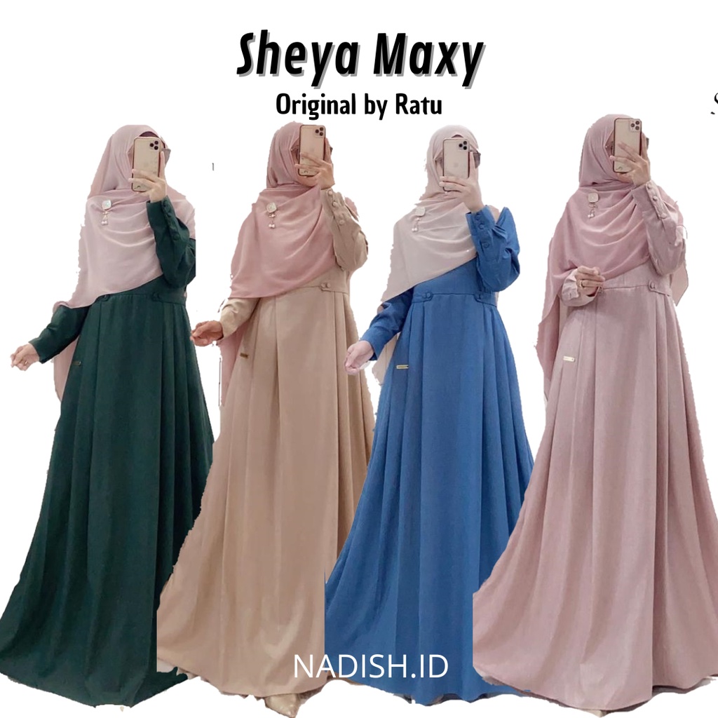 Sheya Maxy Ori Ratu | Gamis Ratu Mulabees Ori Terbaru | Gamis Ratu | Ratu Mulabees | Ratu Mulabes | 
