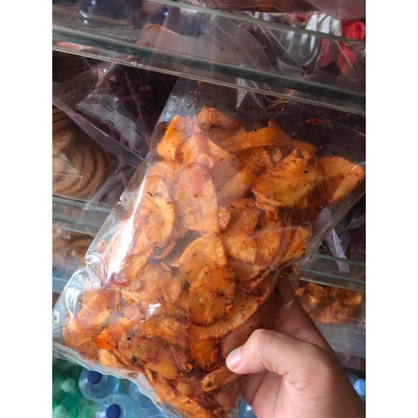 

keripik singkong / ubi sambal goreng