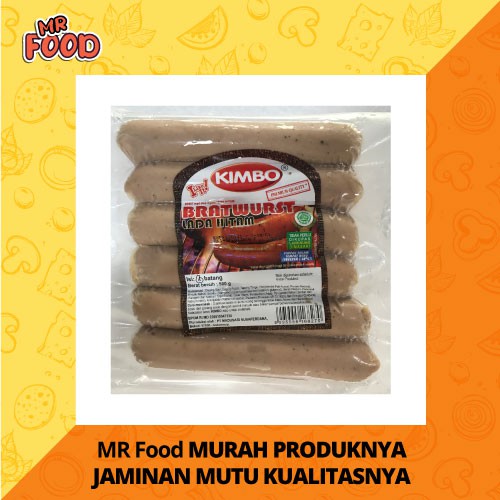 

Kimbo Bratwurst Lada Hitam 6S 500 gr