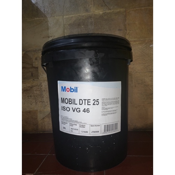 Oli Hidrolik MOBIL DTE 25 Pelumas iso vg 46