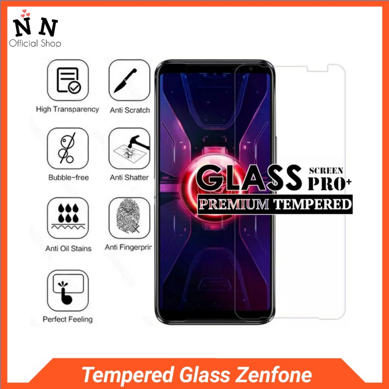 Spigen Tempered Glass Asus Zenfone Max Pro M2 ZB631KL HD 2.5D Protection Anti Gores Kaca