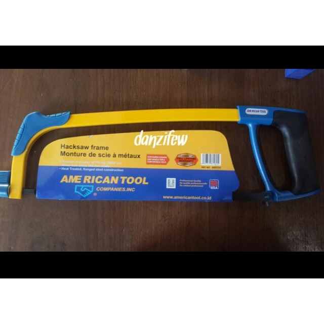 Gergaji besi 12 inch hacksaw frame American tool