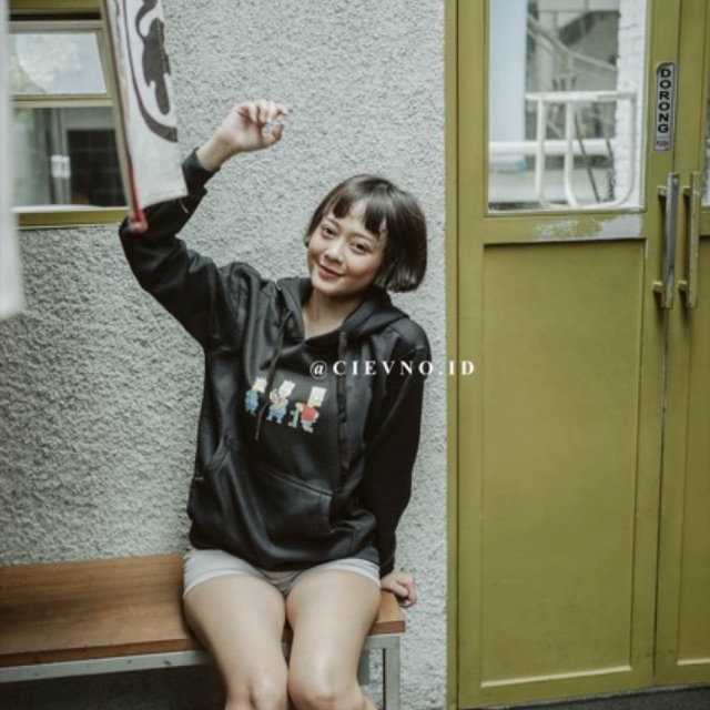 HOODIE THE SIMPONS (DIGITAL PRINTING) Size M - XXXL