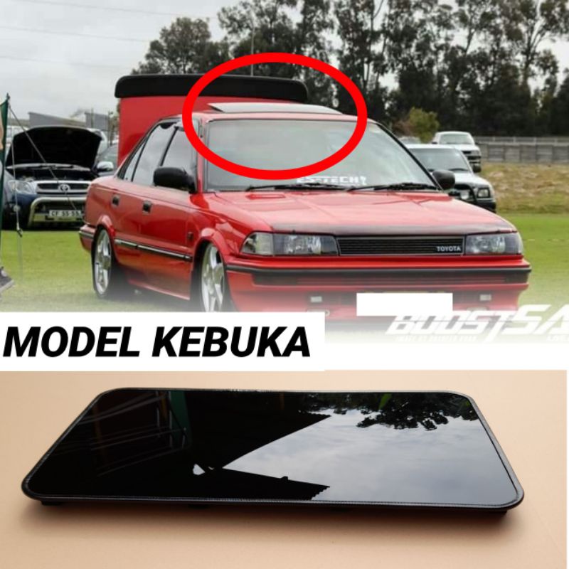 Sunroof Tempelan Model Kebuka Universal