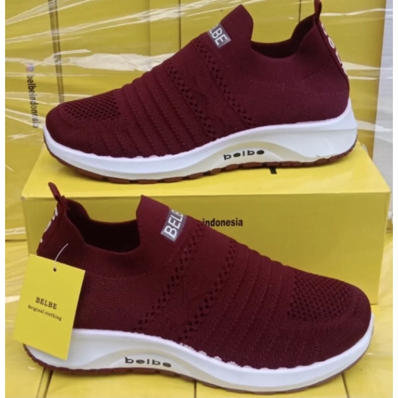 [COD ] Sepatu Sneakers Sepatu Wanita Merek:Belbe Sepatu Import  Sz 37,38,39,40 Sepatu Flip Flop Slip