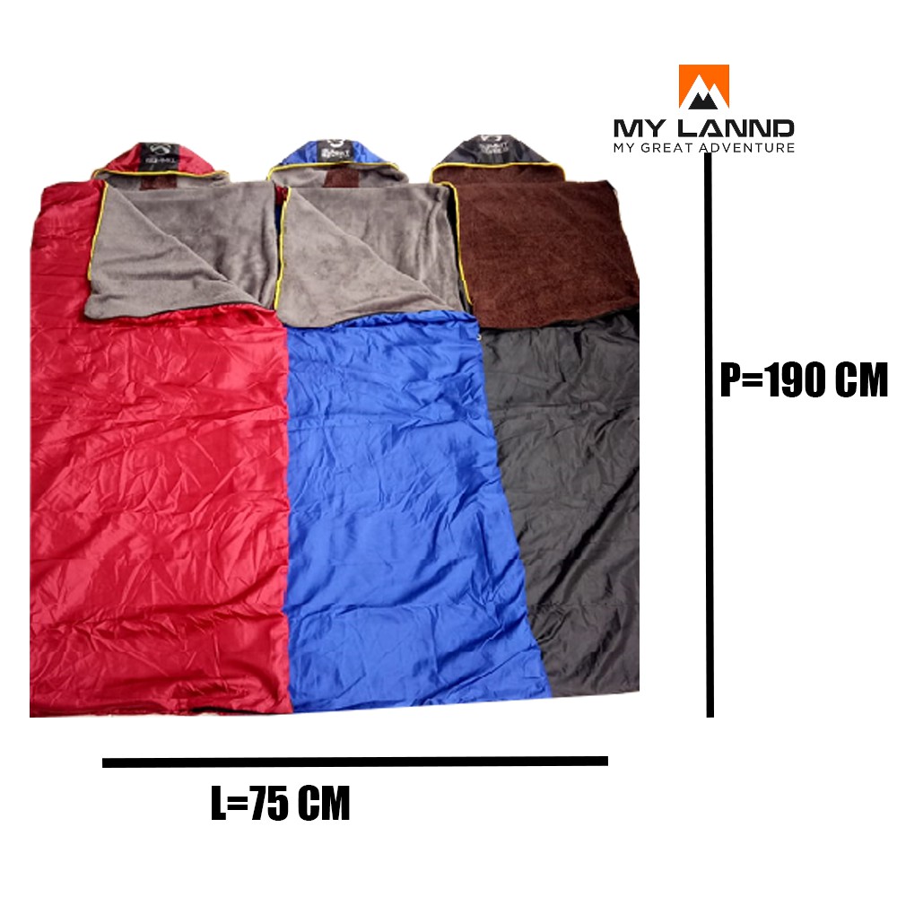 sleeping bag polar bulu tebal dan lembut