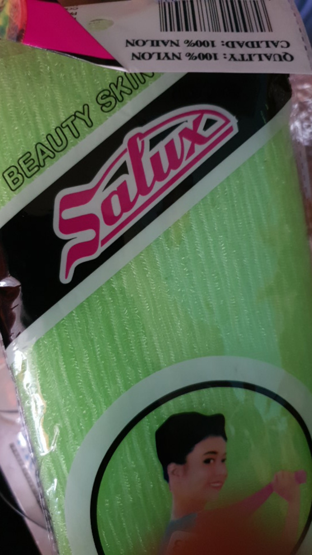 Kain Nilon Panjang 30*90cm Untuk Mandi/gosok Pembersih Punggung Zdcr