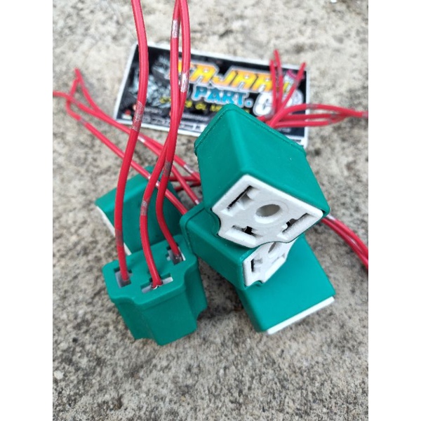 soket lampu H4 kualitas bagus anti bakar