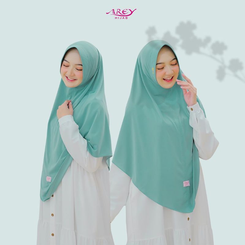 (Original Arey)BERGO PED SELLY••Jilbab Bargo Jumbo Hijab Instan Ped Jumbo