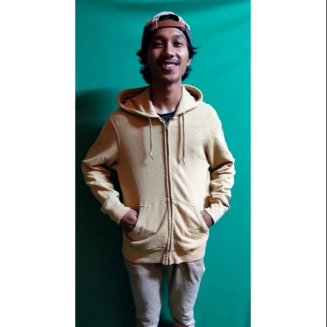 Hoodie second original UNIQLO ZIP HOODIE