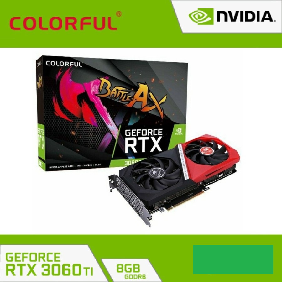Colorful GeForce RTX 3060 TI/3060TI NB DUO LHR-V 8GB GDDR6 256BIT