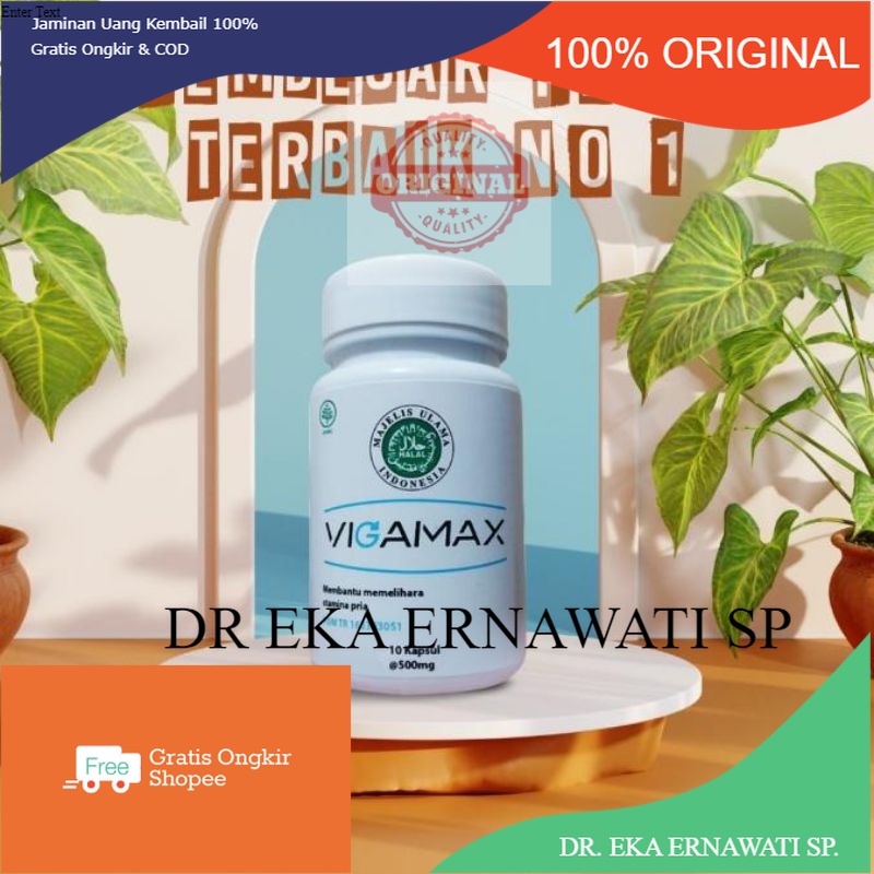 100% ASLI TERBARU VIGAMAX-VITAMAX  ASLI ORIGINAL BPOM OBAT HERBAL KUAT PRIA ASLI TAHAN LAMA