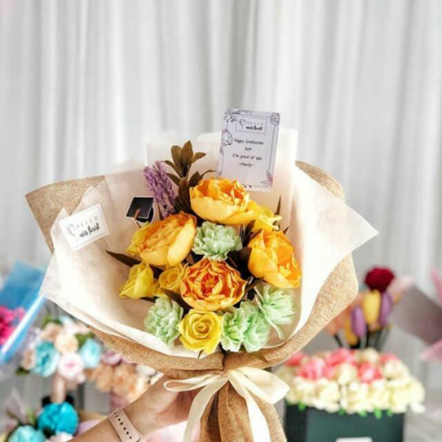 

Buket autum beauty wisuda / kado/ hadiah