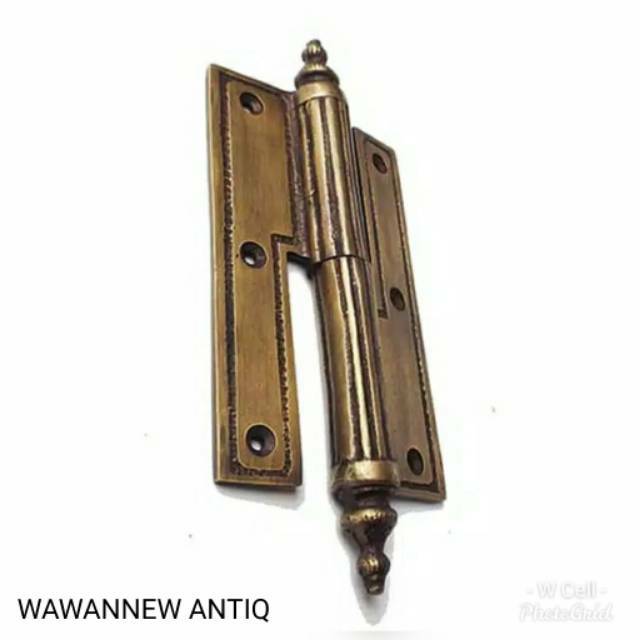 Engsel Pintu Rumah Pagar Kuningan Antik Murah / Solid Brass door hinges