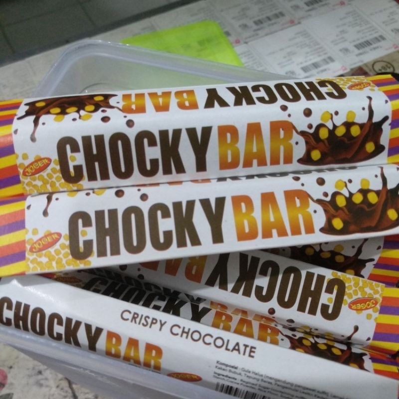 

[PER TOPLES] 40PCS CHOCKY BAR JOGER CHOCKY BAR COKLAT RENYAH 14gr/pcs CHOCKY JOGER