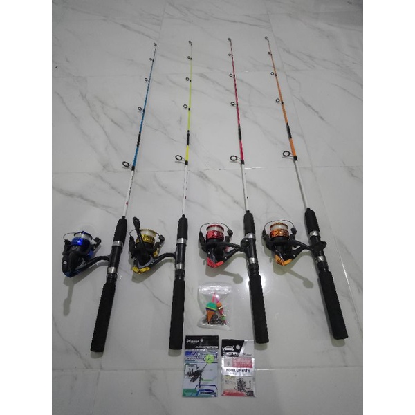 1 set alat pancing lengkap