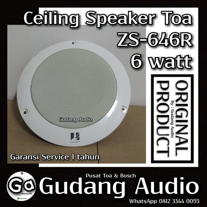 harga ceiling speaker toa 6 watt