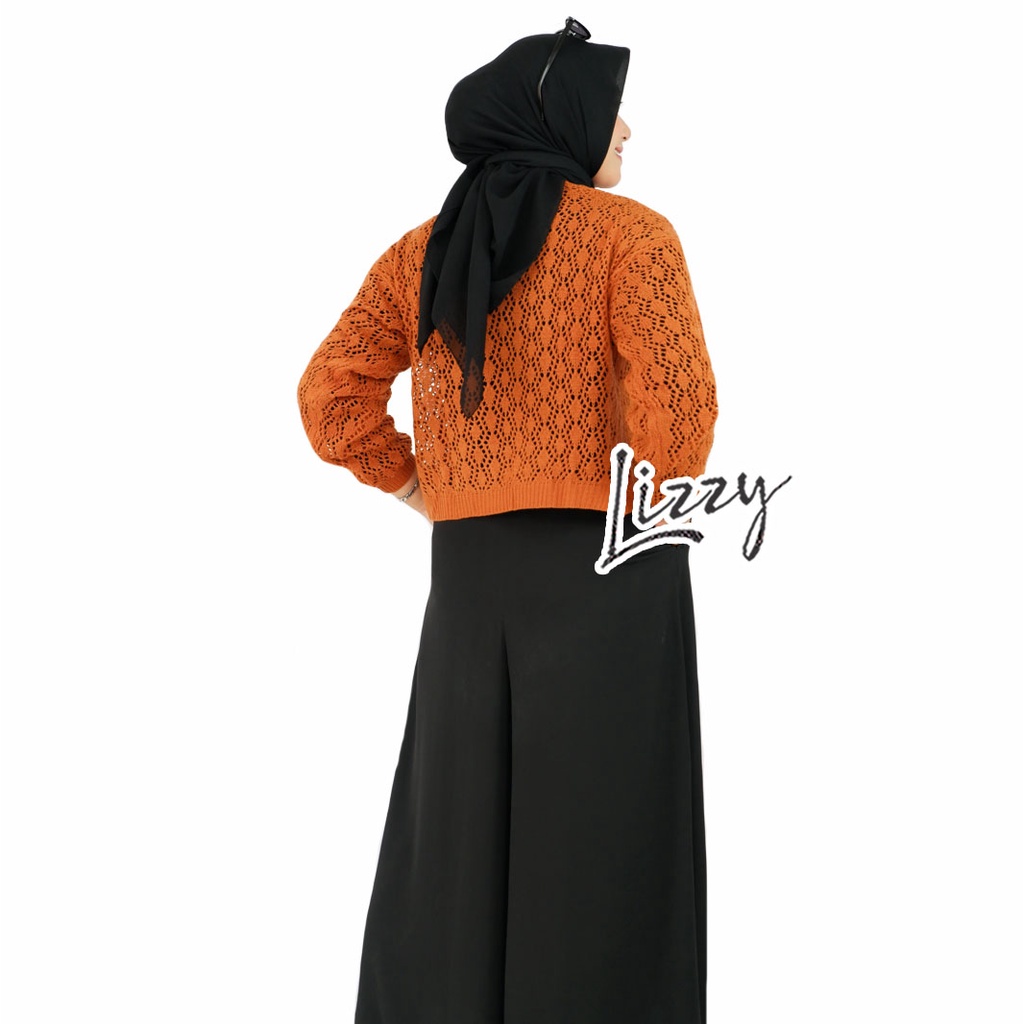 Lizzy - BLOUSE CROP ZEYA KNIT PREMIUM