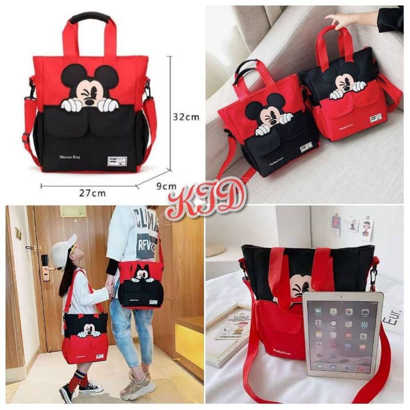 Tas Mickey Mouse Tenteng Selempang