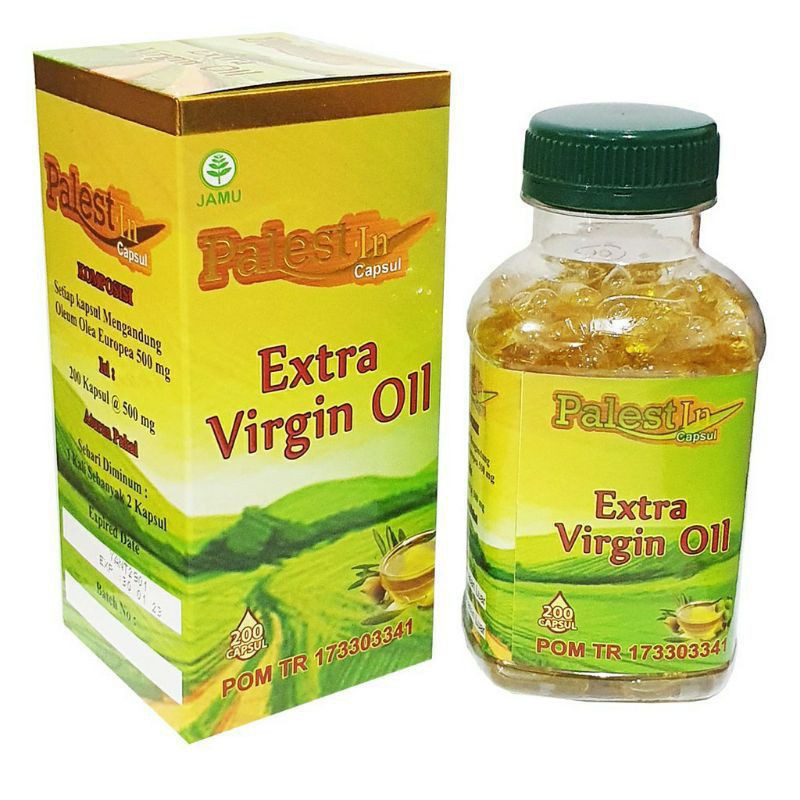 Jual Minyak Zaitun Palestine 100 Kapsul Asli Zaitun Extra Virgin Palestin Zeitun Olive Oil