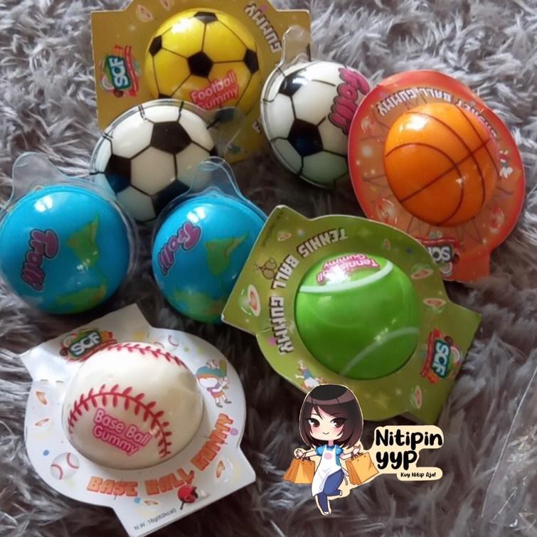 

[KODE 6533] [ASLI KOREA] Korean Trolli Planet Soccer Chewy Gummy - Permen Trolly Jelly Gummi Viral -