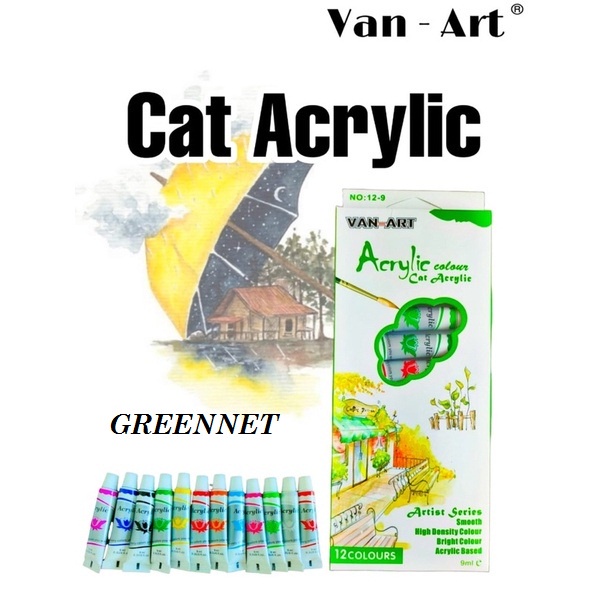

Cat Akrilik Van Art 12 warna