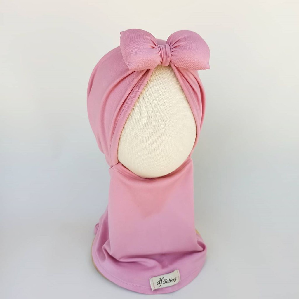 Jilbab Anak NEANA - hijab bayi pita ikat kerudung baby girl