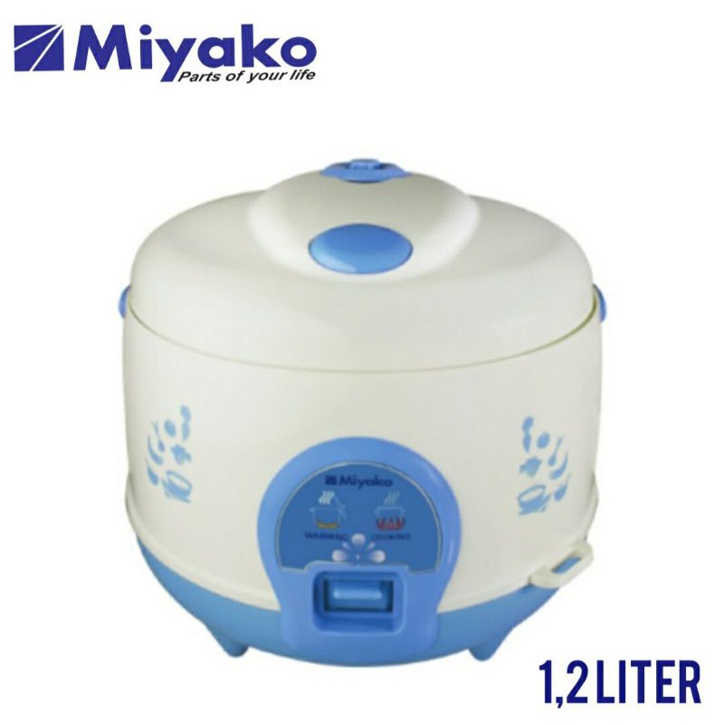 Rice Cooker Miyako 512 c Kapasitas 1,2 L Magic Com Miyako 512c 1,2 L