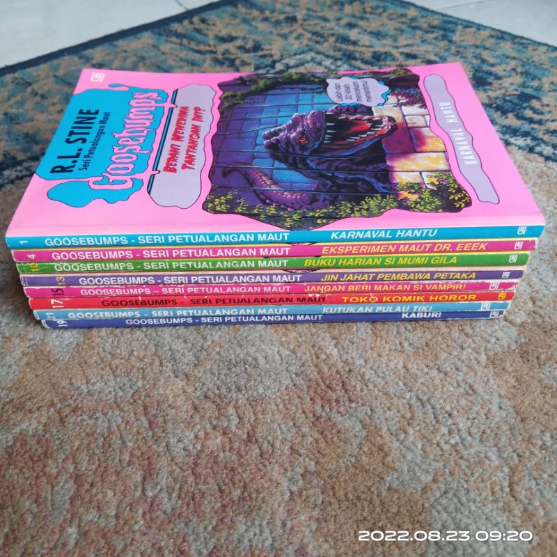 Novel goosebumps seri petualangan maut
