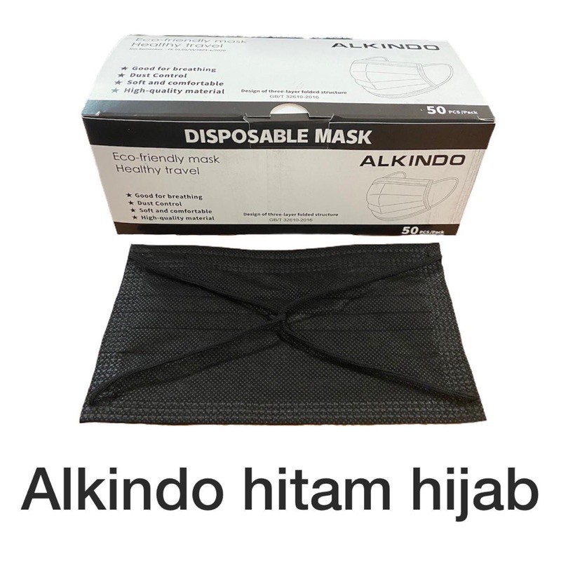 MASKER HIJAB NEO MEDIS 3ply 1box isi 50pcs