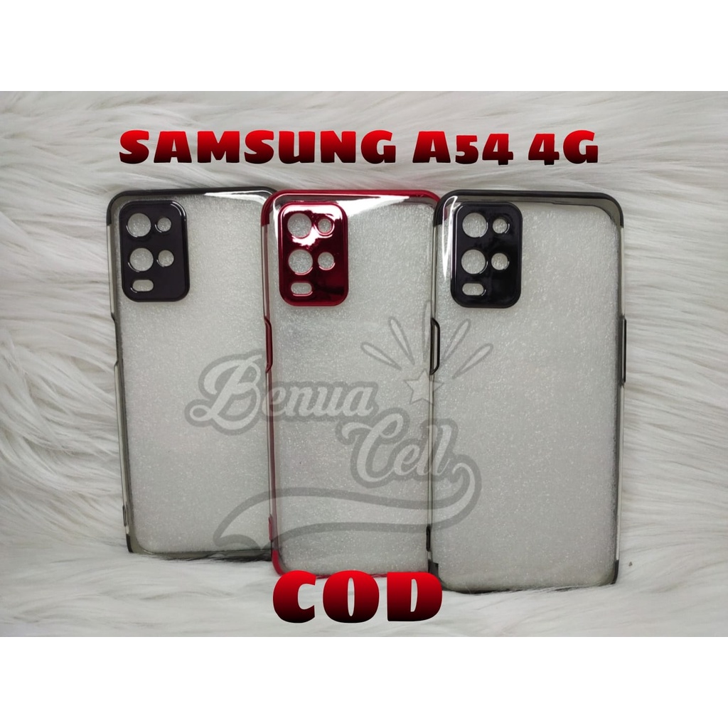 SAMSUNG A54 4G, SAMSUNG A72 SOFTCASE SHINING CHROME PREMIUM SAMSUNG A54 A72 - BC