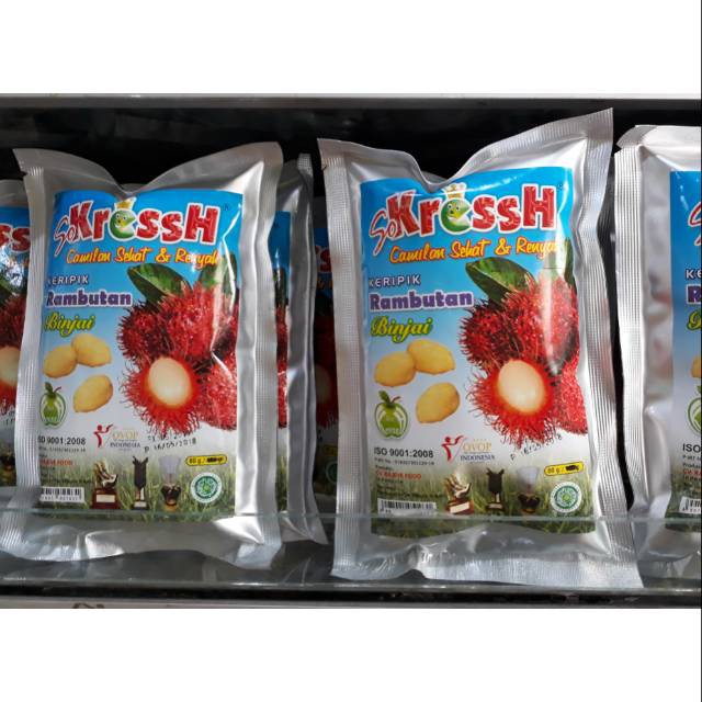 

keripik buah So Kressh Rambutan