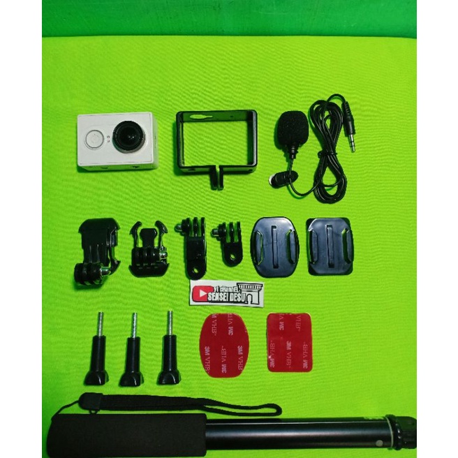 Xiomi yi action cam modif mic external