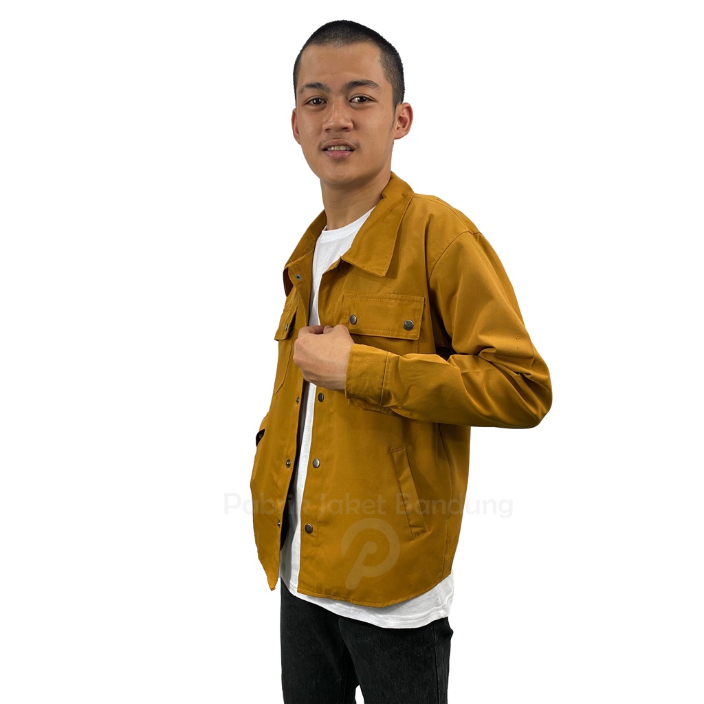 Trucker Jaket Original II Jaket Semi Parka Pria &amp; Wanita II Kemeja Kasual Outdor II SIZE M - XXL ( Tersedia Sz Anak)