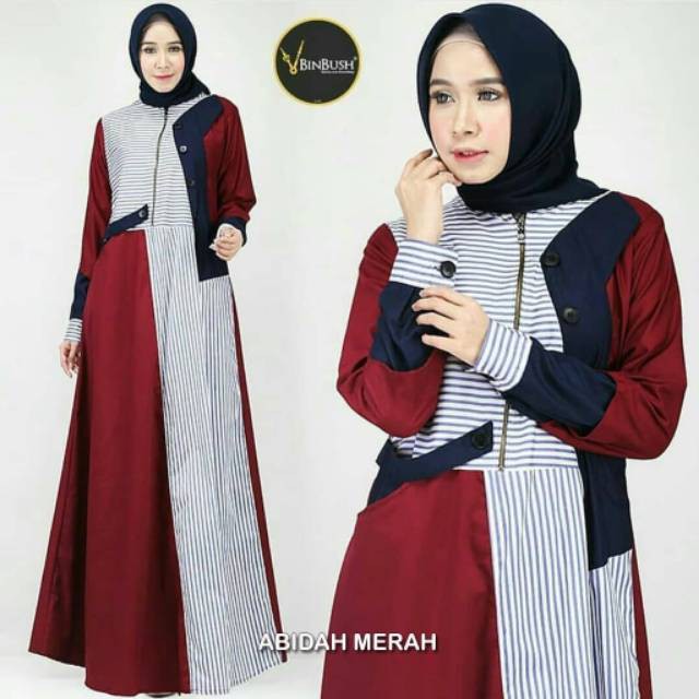 BAJU GAMIS ABIDAH DRESS