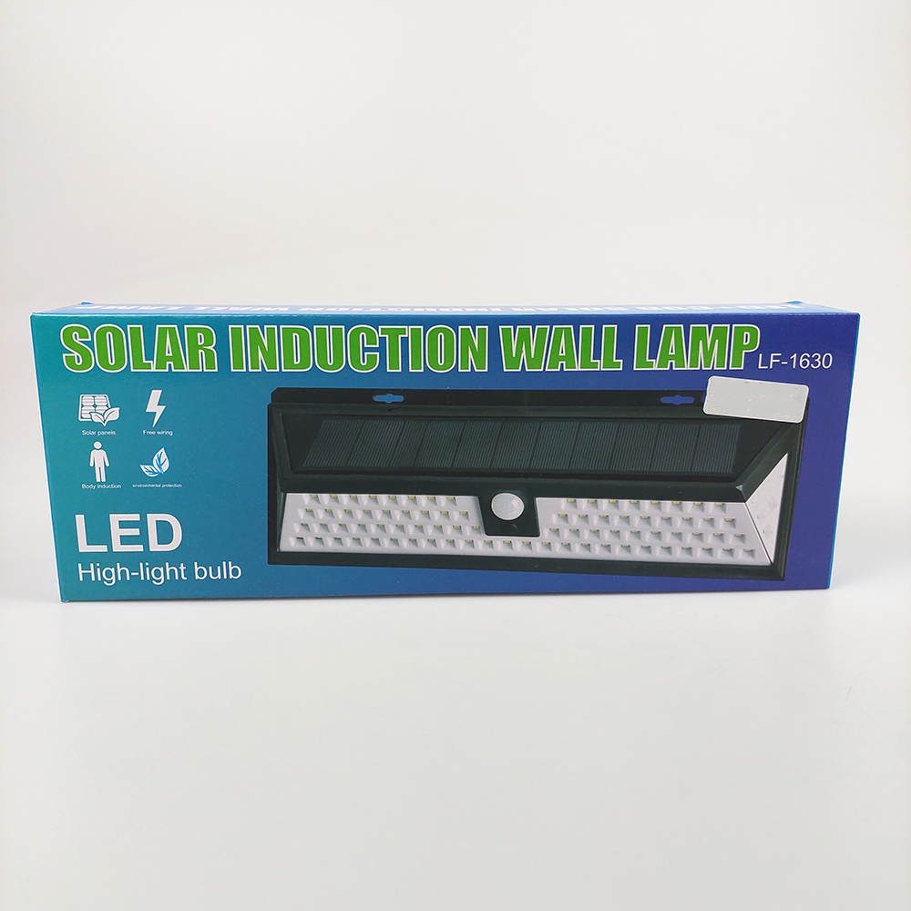 Lampu Solar Panel Sensor Gerak Outdoor 90 LED 2835 Waterproof - LF-1630