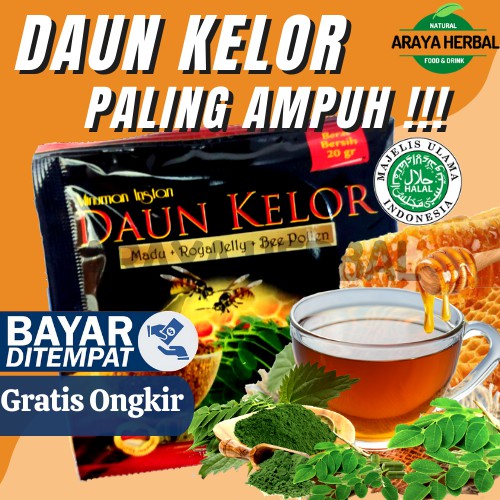 

Bubuk Minuman Herbal Daun Kelor / Jamu Madura Royal Jelly Kondang Food