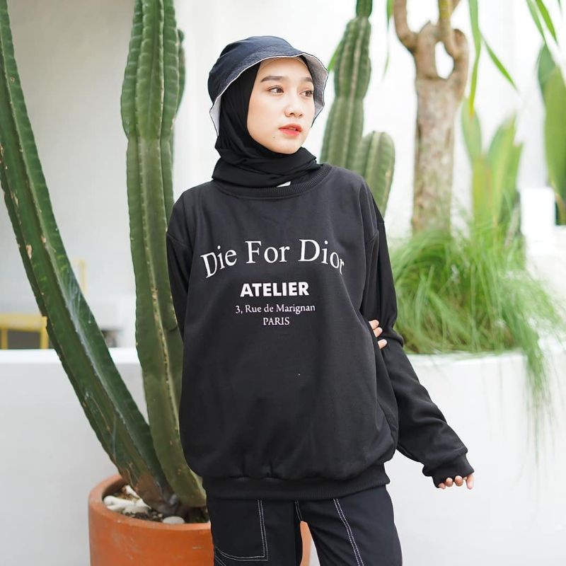 Sweater wanita Die for dior Best seller Termurah