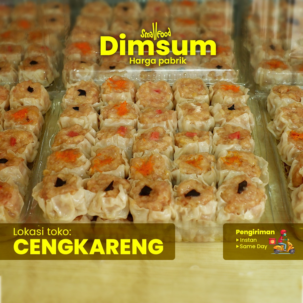 

100 Pcs - Dimsum Siomay Premium Super Grosir Frozen Food Halal - Smallfood
