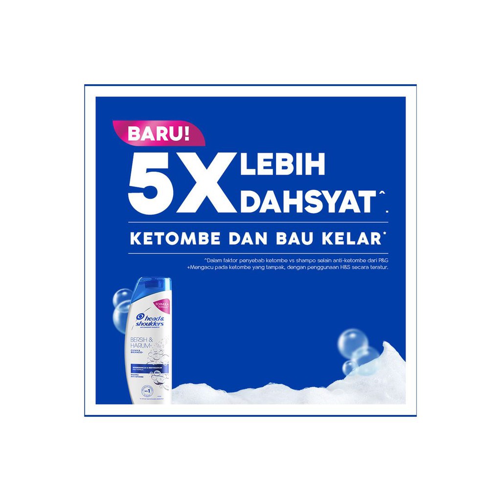 Head &amp; Shoulders Shampoo Bersih &amp; Harum Clean Balanced