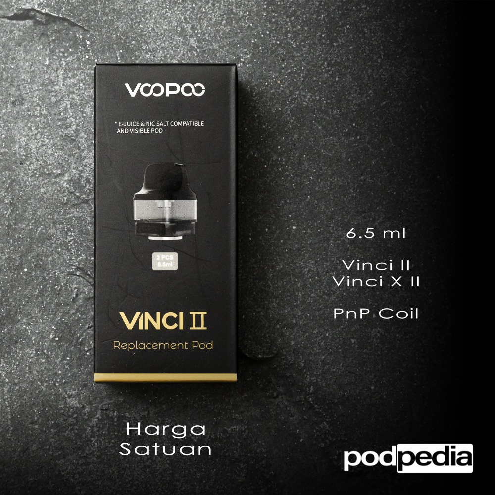 Voopoo VINCI II 2 X Replacement Pod 6.5ml Cartridge Authentic