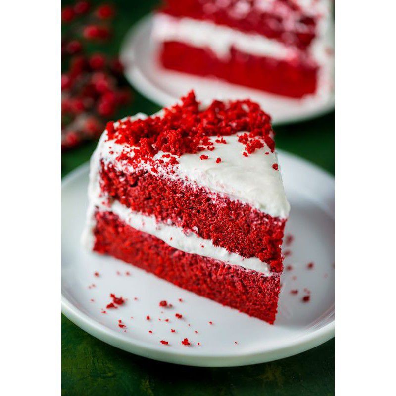 

BUBUK RED VELVET / PURE RED VELVET POWDER - 40 GR UNTUK KUE & MINUMAN