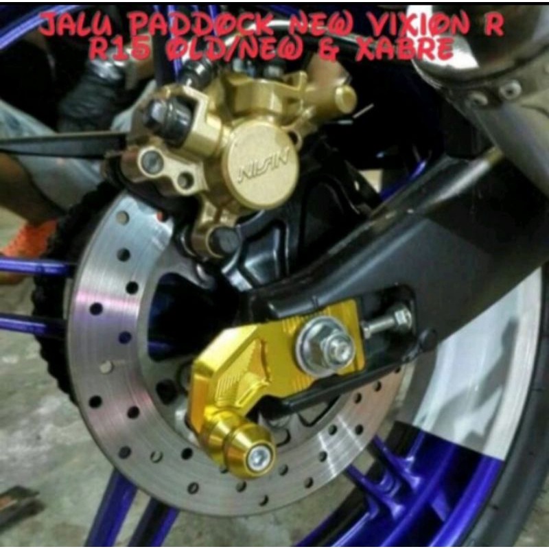 JALU PADDOCK R15 V2, R15VVA V3 XABRE VIXION R XSR MERAK FASTBIKES FULL CENSI