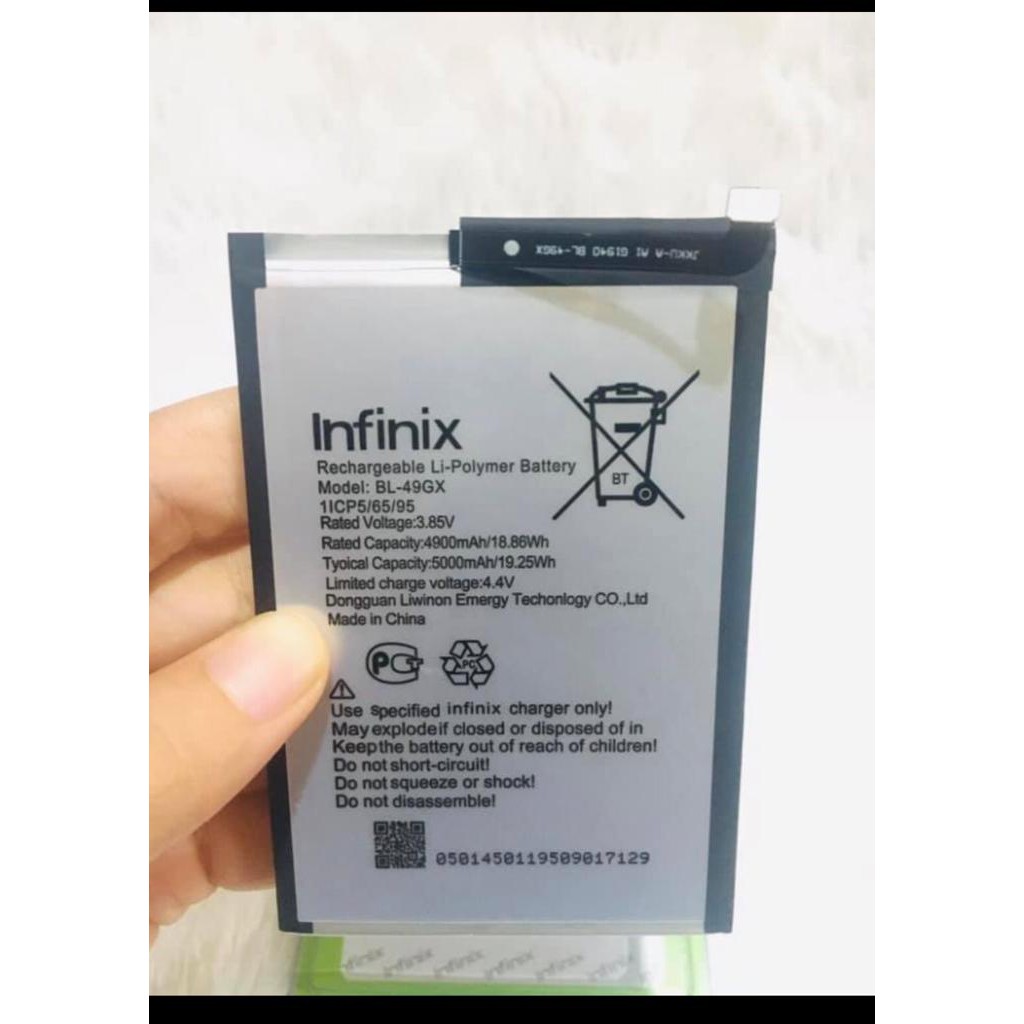 Baterai Infinix Note 7 Lite / Infinix BL-49FX / BL-49GX / Infinix Hot 7