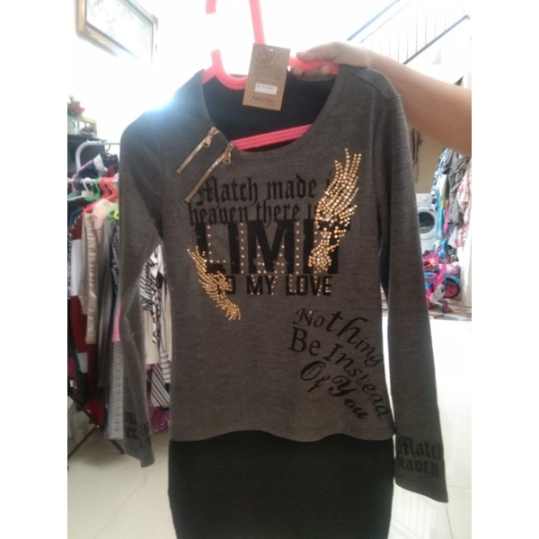 Kaos tunik import cantik