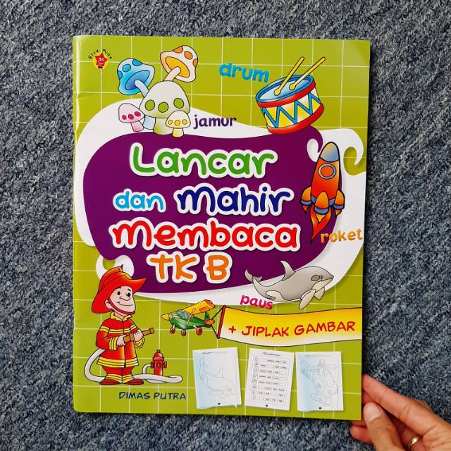 Buku Aktivitas Anak TK: Lancar dan Mahir Membaca TK B